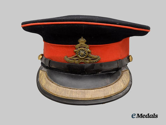 canada,_commonwealth._an_officer's_visor_from_the15th_vancouver_coastal_brigade_r._c._a.___m_n_c1292