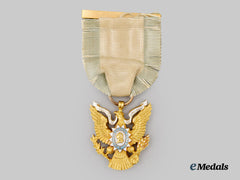 United States. A Gold Daughters of the Cincinnati Badge, to Surgeon Mate George Stevenson