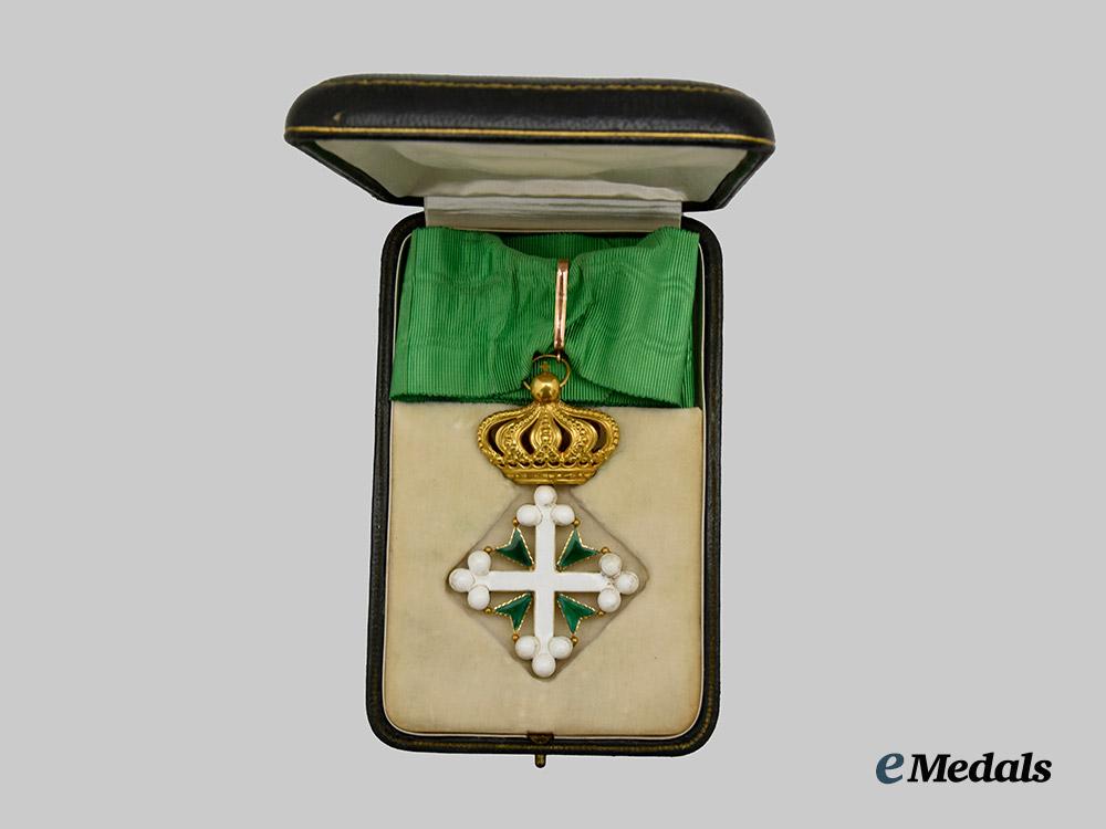 italy,_kingdom._an_order_of_st._maurice_and_st._lazarus,_commander_in_gold___m_n_c1357