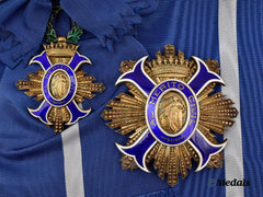 Spain, Franco Period. An Order of Civil Merit, Grand Cross Set