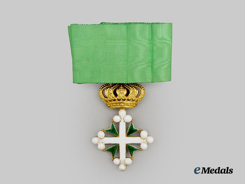 italy,_kingdom._an_order_of_st._maurice_and_st._lazarus,_commander_in_gold___m_n_c1361