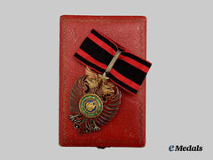 Albania, Kingdom. Italian Protectorate. An Order Of Scanderbeg, Grand Officer Badge, by Cravanzola, c.1940