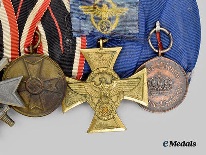 germany,_third_reich._a_medal_bar_for_world_war_and_police_service___m_n_c1379
