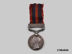 United Kingdom. An India General Service Medal 1854-1895, to Private W. Weslie, Scottish Highlanders