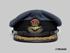 Canada, Commonwealth. A Royal Canadian Air Force Group Captain Officer's Cap