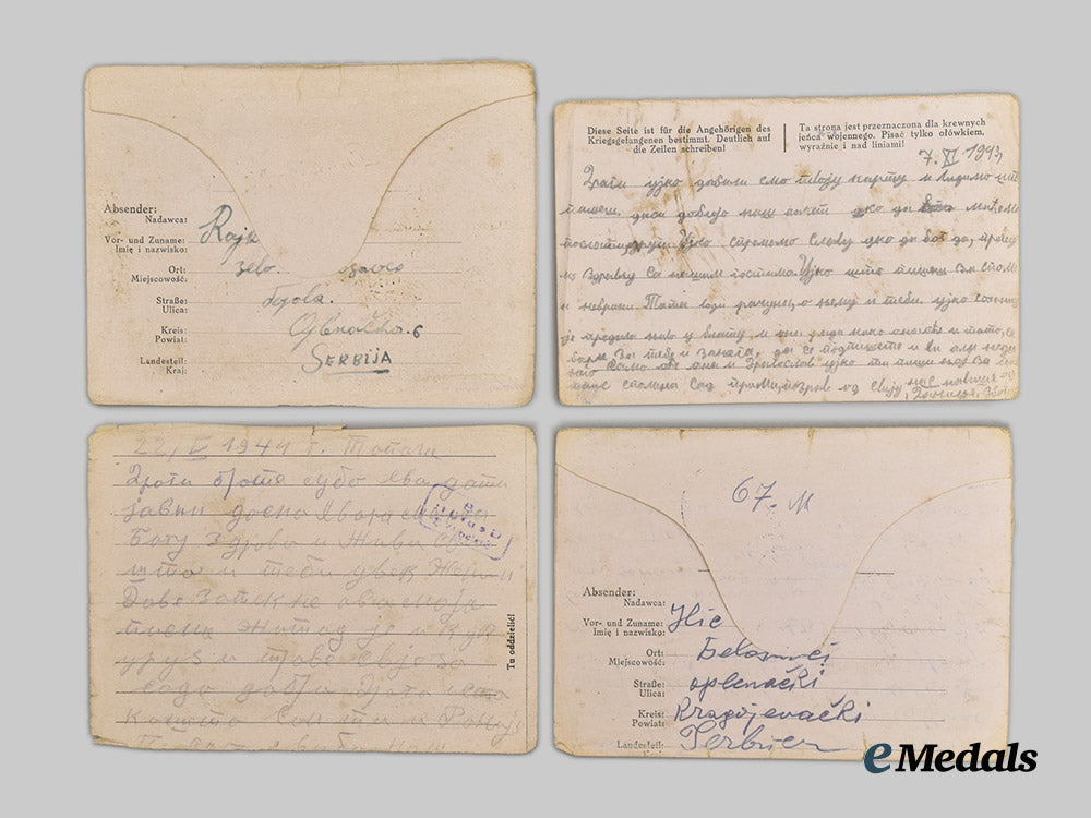 serbia,_occupied._a_group_of_sixty-_two_prisoner_of_war_correspondence_letters_and_photographs___m_n_c1454