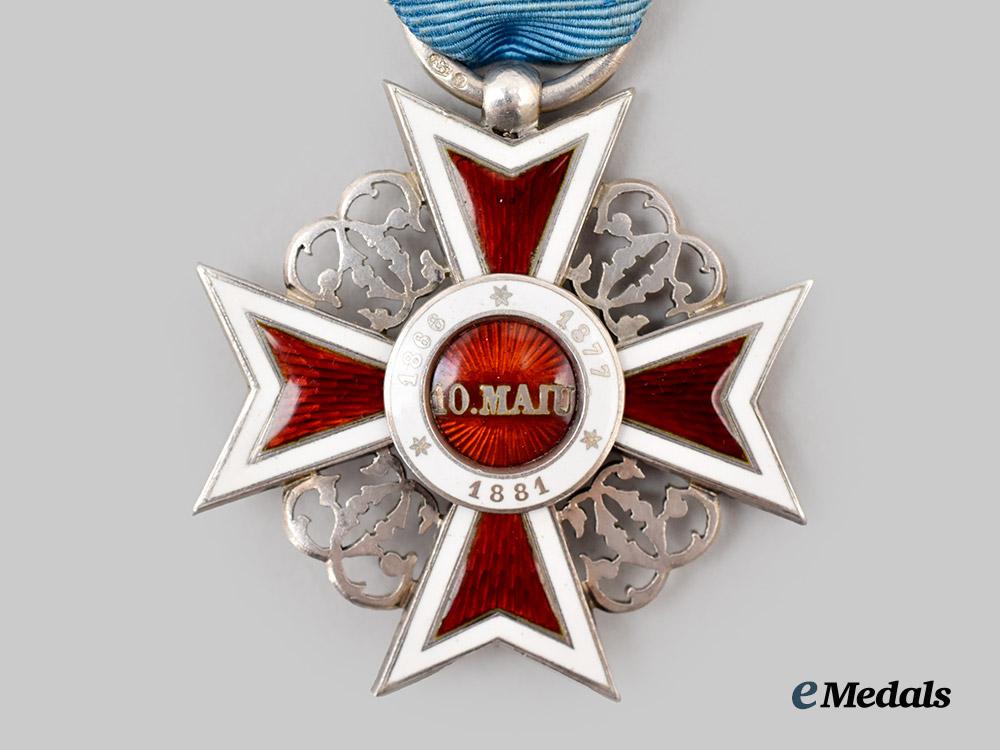 romania,_kingdom._an_order_of_the_crown_of_romania,_v_class_knight,_by_karl_flaischacker,_c.1920___m_n_c1457