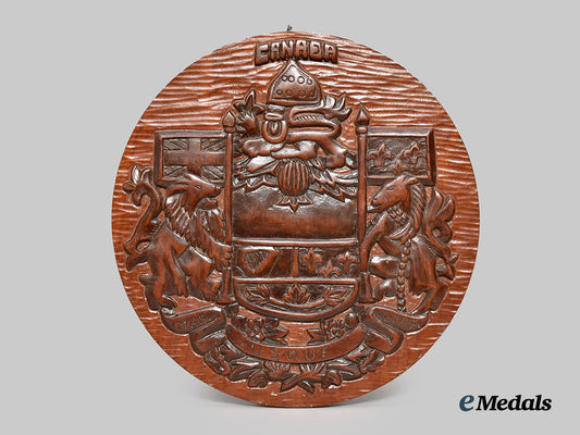 canada,_commonwealth._a_coat-of-_arms_wall_plaque,_c.1945___m_n_c1463