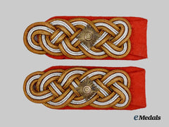 Germany, Wehrmacht. A Set of Generalleutnant Shoulder Boards