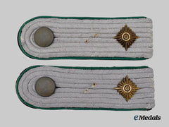 Germany, SS. A Set of Waffen-SS Gebirgsjäger Obersturmführer Shoulder Boards