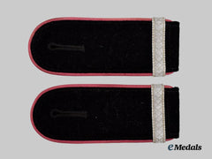 Germany, Heer. A Set of Heer Panzer Troops NCO Candidate Shoulder Straps