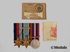 United Kingdom. A Second War Medal Bar to W.F. Thorneywork, RAF, with Original Box