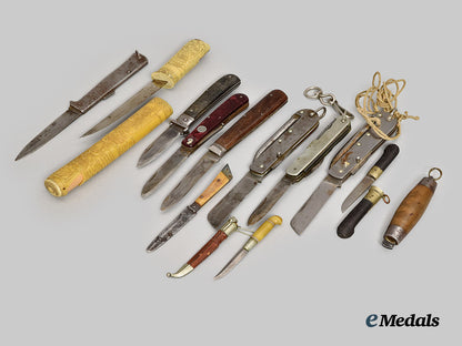 canada,_commonwealth._a_lot_of_wartime_daggers_and_knives___m_n_c1596