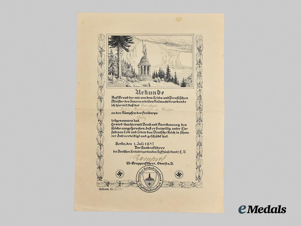 germany,_weimar_republic._a_collection_of_documents_to_freikorps_görlitz_member_and_police_constable_heilmann___m_n_c1598
