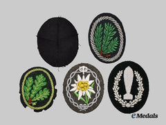 Germany, Heer. A Mixed Lot of Sleeve Insignia