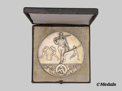 germany,_s_a._a1939_s_a-_gruppe_niederrhein_sports_competition_wrestling_victor’s_medal,_with_case___m_n_c1668