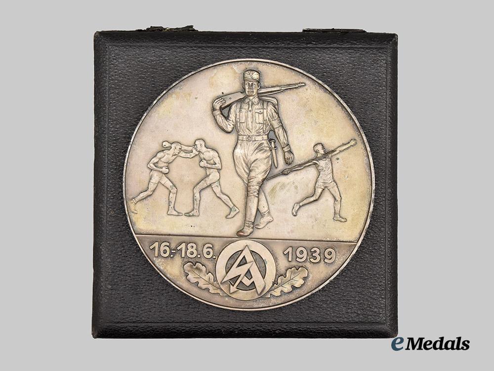 germany,_s_a._a1939_s_a-_gruppe_niederrhein_sports_competition_wrestling_victor’s_medal,_with_case___m_n_c1669