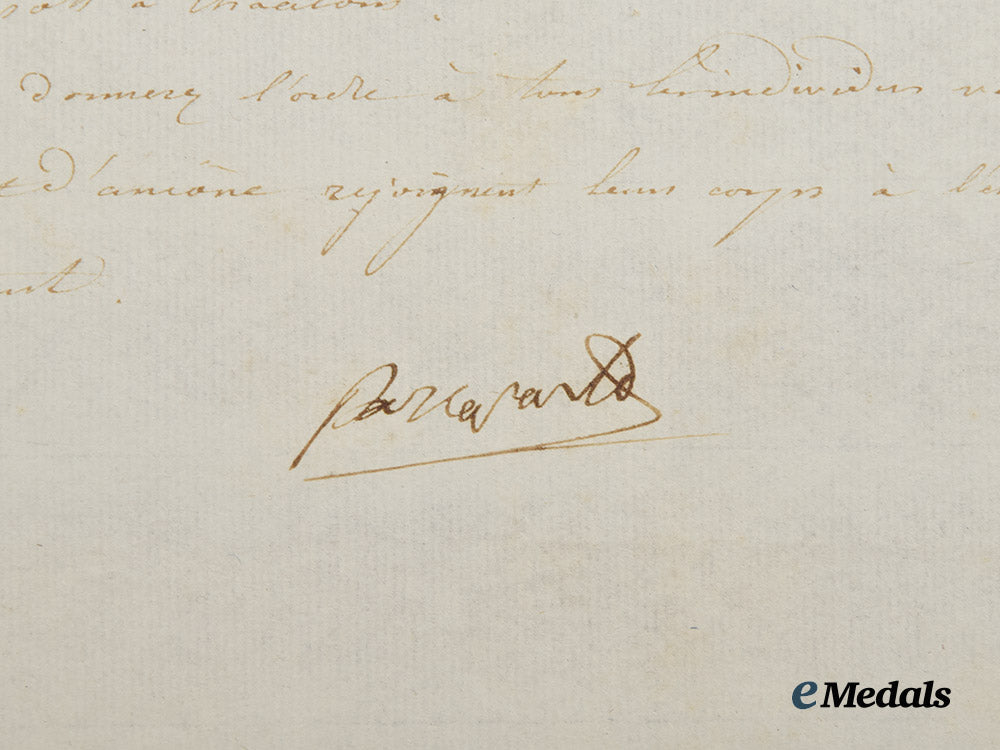 france,_empire._an_order_from_consul_napoleon_bonaparte_to_the_minister_of_war_to_rejoin_corps_in_châlons_after_the_retreat_from_egypt___m_n_c1678