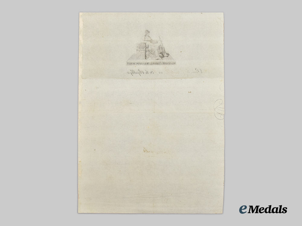 france,_empire._an_order_from_consul_napoleon_bonaparte_to_the_minister_of_war_to_rejoin_corps_in_châlons_after_the_retreat_from_egypt___m_n_c1679