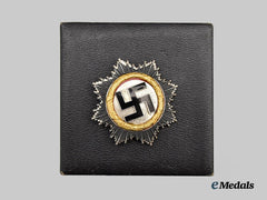 Germany, Federal Republic. A German Cross in Gold, Early Exhibition Example by Rudolf Souval