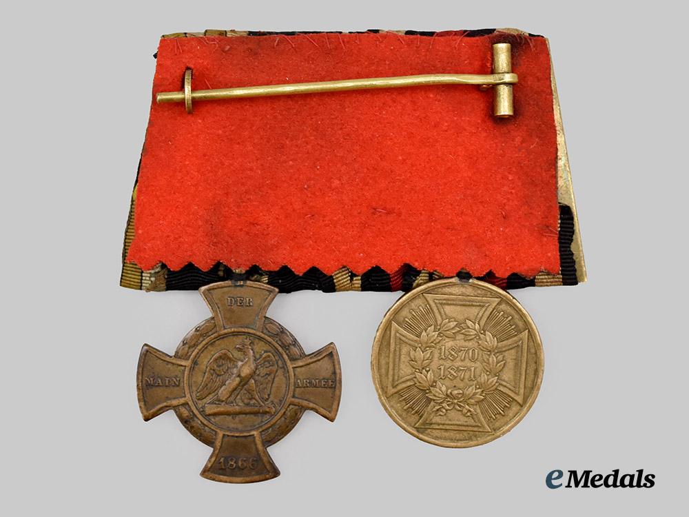germany,_imperial._a_medal_bar_for_a_combatant_of_the_german_wars_of_unification___m_n_c1703
