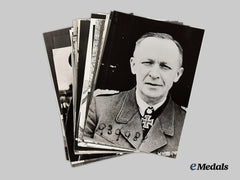 Germany, Third Reich. A Mixed Lot of Post-War Reproduced Photographs, with Max Schmeling Signature