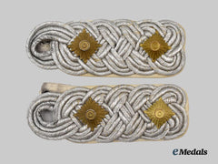 Germany, Heer. A Set of Infantry Oberst Shoulder Boards