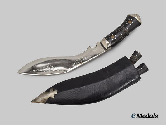 united_kingdom._a_post_war_british_india_gurkha_kukri_with_scabbard___m_n_c1737