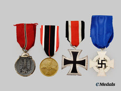 Germany, Third Reich. A Mixed Lot of Awards for Military and Civil Service