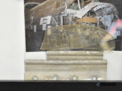 united_kingdom._framed_stringer_and_glass_pieces_of_the_downed_halifax,_april1945___m_n_c1786