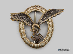 Germany, Luftwaffe. A Pilot’s Badge, by F.W. Assmann & Söhne