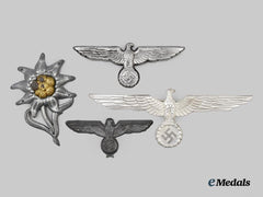Germany, Wehrmacht. A Mixed Lot of Uniform Insignia