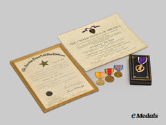 United States. A Posthumously Awarded Purple Heart Medal to USS Reid Seaman 2nd Class James R. Ott