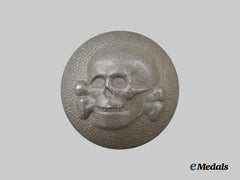 Germany, SS. An SS-Verfügungstruppe/Waffen-SS Cap Button, Late-Issue Unmarked Version