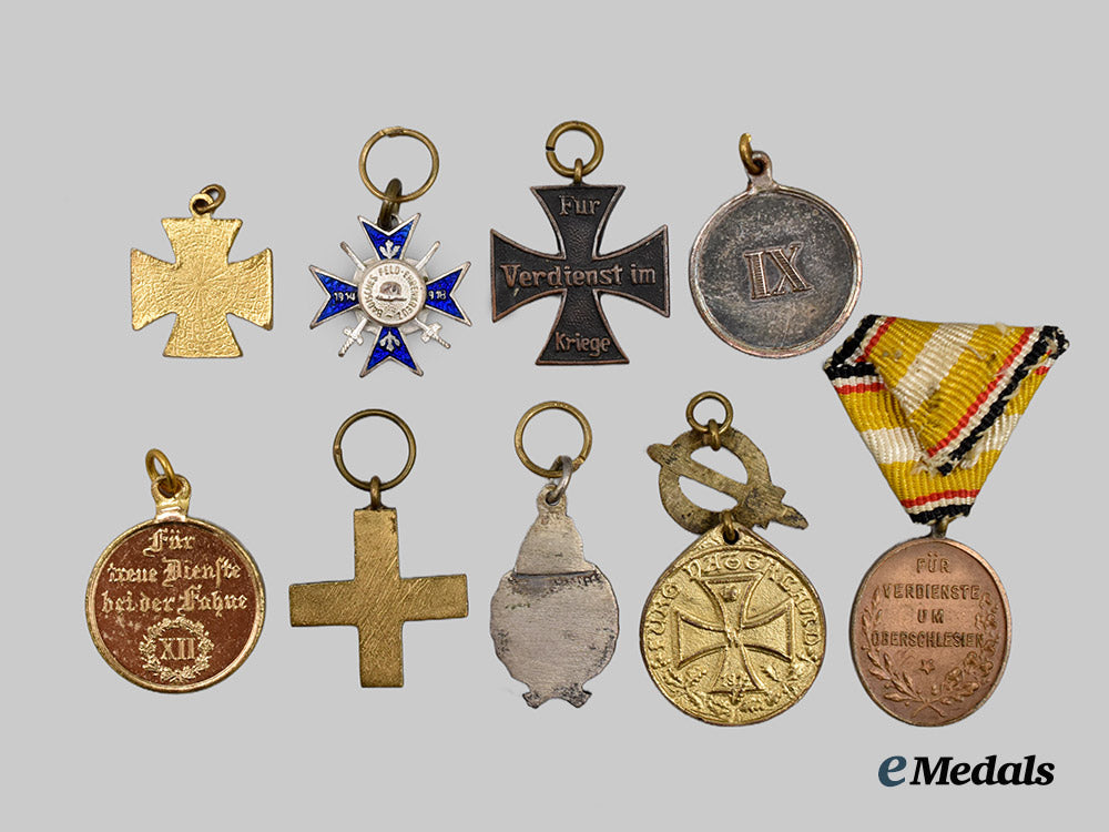 germany,_imperial._a_mixed_lot_of_miniature_awards_for_first_world_war_and_freikorps_service___m_n_c1867
