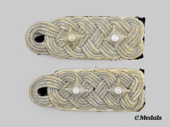 Germany, SS. A Set of Waffen-SS Infantry Standartenführer Shoulder Boards