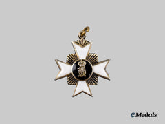 Reuss, Principality. A Princely Honour Cross, I Class Miniature