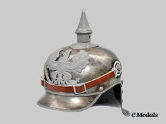 Germany, Imperial. A Model 1915 Kürassier Helmet, Refurbished Example, by Lachmann
