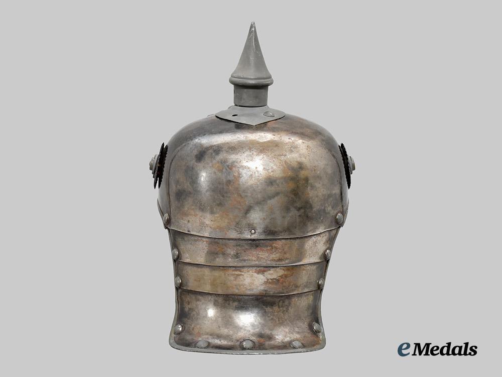 germany,_imperial._a_model1915_kürassier_helmet,_refurbished_example,_by_lachmann___m_n_c1902