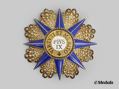 vatican,_papal_state._an_order_of_pius_i_x,_grand_cross_star___m_n_c1915