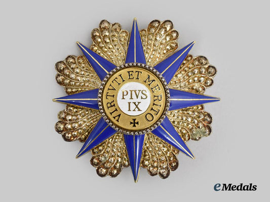 vatican,_papal_state._an_order_of_pius_i_x,_grand_cross_star___m_n_c1915