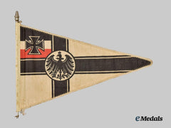 Germany, Imperial. A Small Imperial War Flag Pennant