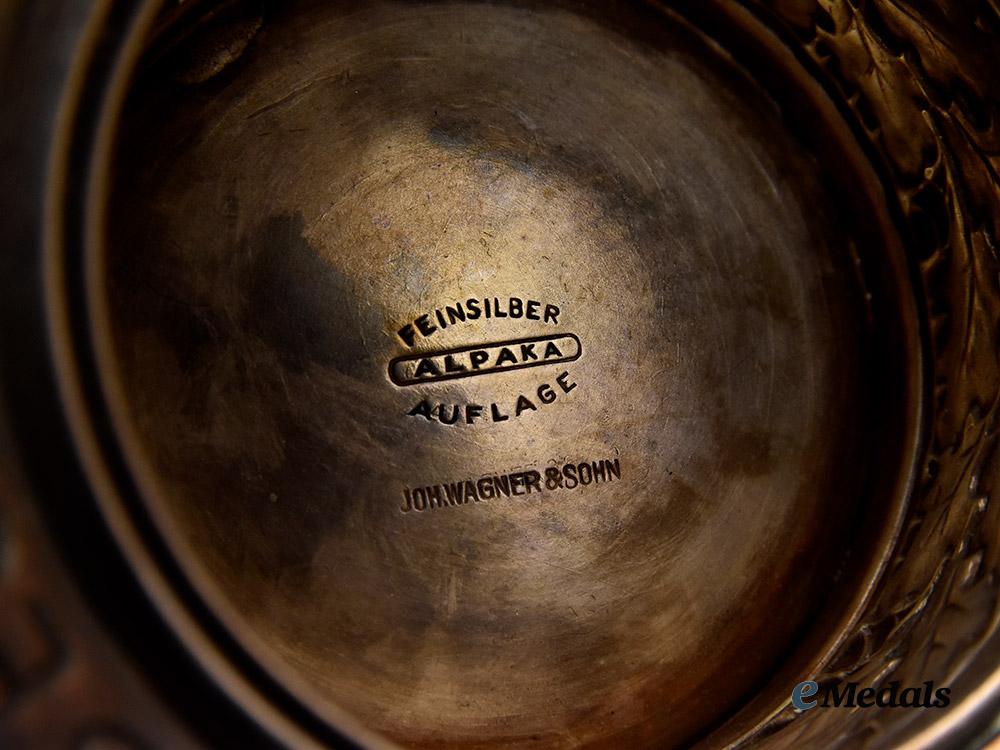 germany,_luftwaffe._a_rare_honour_goblet_and_case_set_to_karl_jensen,_mediterranean_theatre_k_i_a,_by_johann_wagner&_sohn___m_n_c1933