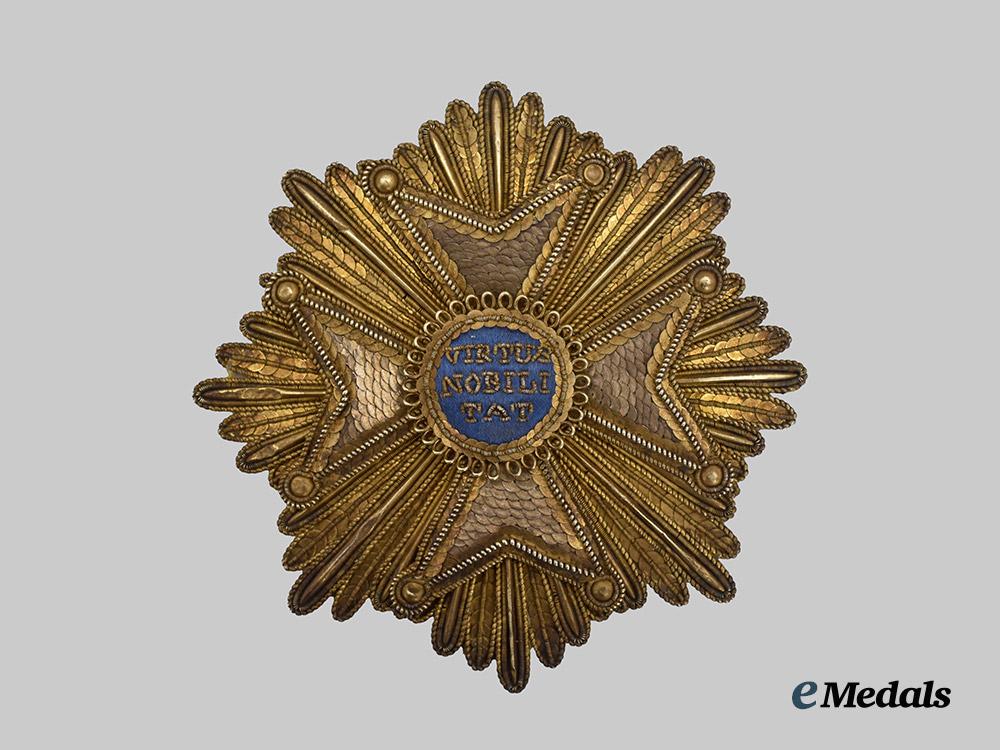 netherlands,_kingdom._an_order_of_the_netherlands_lion,_embroidered_breast_star,_c.1850___m_n_c1935