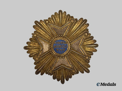 netherlands,_kingdom._an_order_of_the_netherlands_lion,_embroidered_breast_star,_c.1850___m_n_c1935