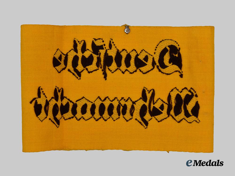 germany,_wehrmacht._a_civilian_auxiliary’s_armband___m_n_c1938