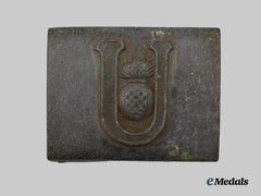 Croatia, Independent State. An Ustaše EM/NCO’s Belt Buckle