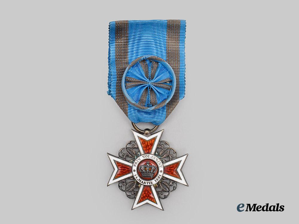 romania,_kingdom._an_order_of_the_crown,_i_v_class_officer_by_resch___m_n_c1951