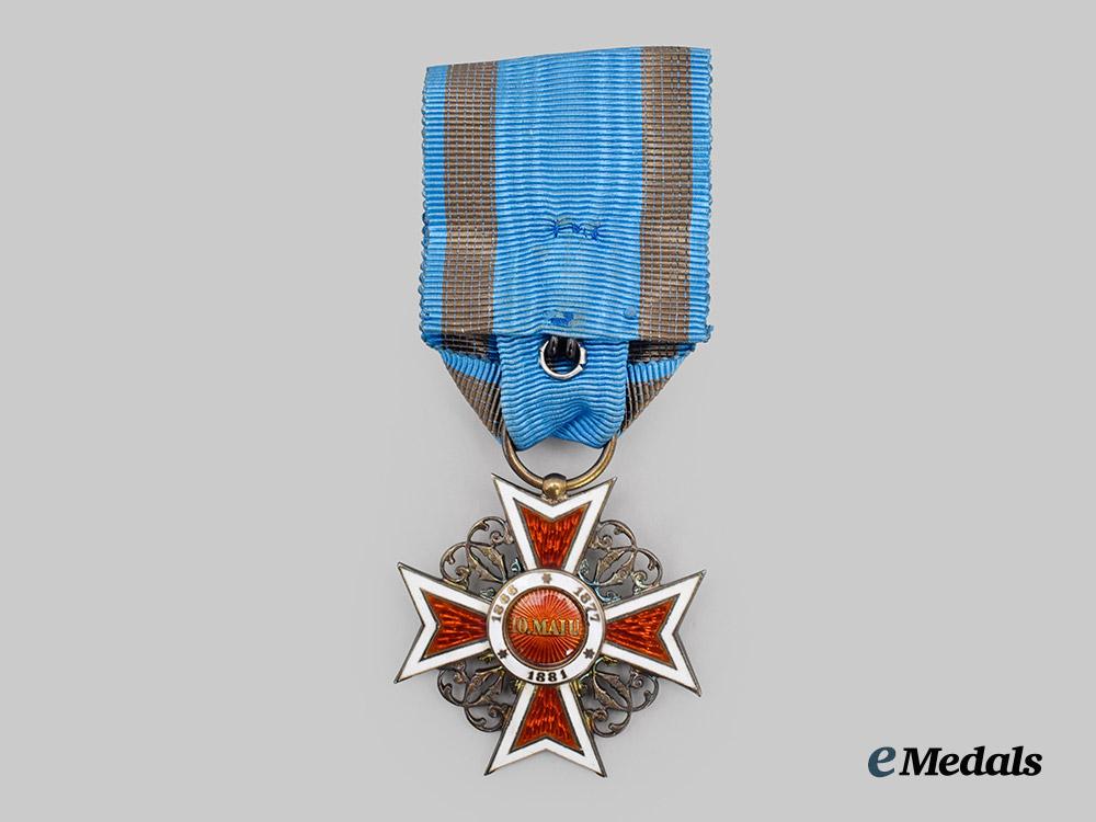 romania,_kingdom._an_order_of_the_crown,_i_v_class_officer_by_resch___m_n_c1953