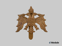 Yugoslavia, Kingdom. An English Made Cap Badge for Refugees, c.1942